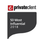 50 Most Influential in e private client 2018