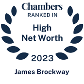 James Brockway ranked in Chambers HNW guide 2023