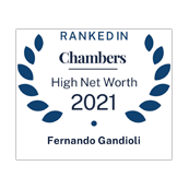 Fernando Gandioli ranked in Chambers HNW 2021