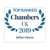 Julian Lipson top ranked in Chambers UK 2019