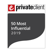 50 Most Influential in e private client 2019