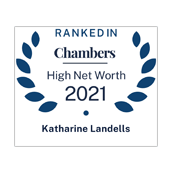 Katharine Landells ranked in Chambers HNW 2021